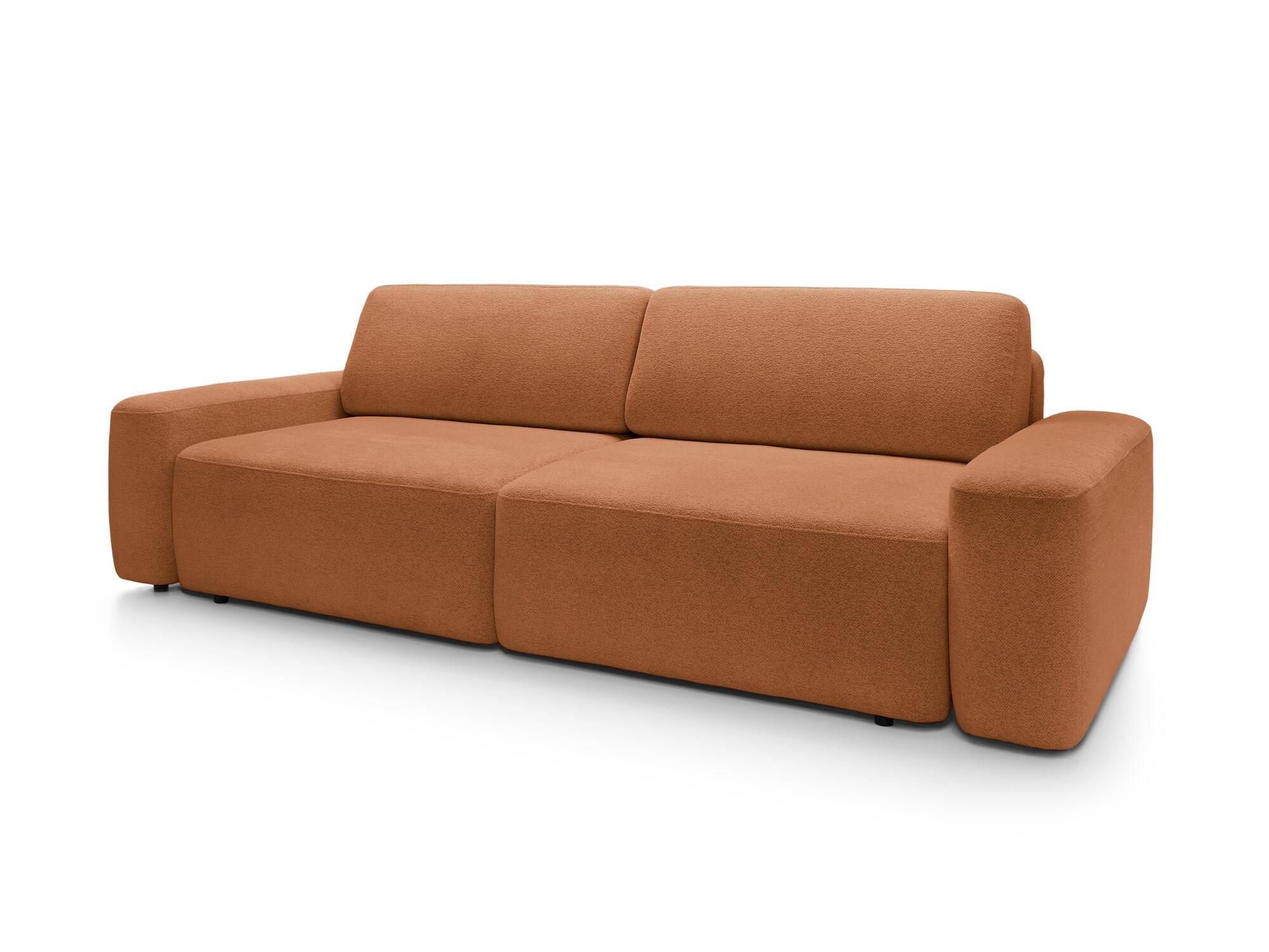 SOFA BOULI Orange 257x105x82 cm - Orange, Textil (257/82/105cm) - FURNLUX