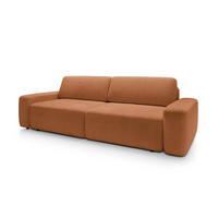 SOFA BOULI Orange 257x105x82 cm - Orange, Textil (257/82/105cm) - FURNLUX