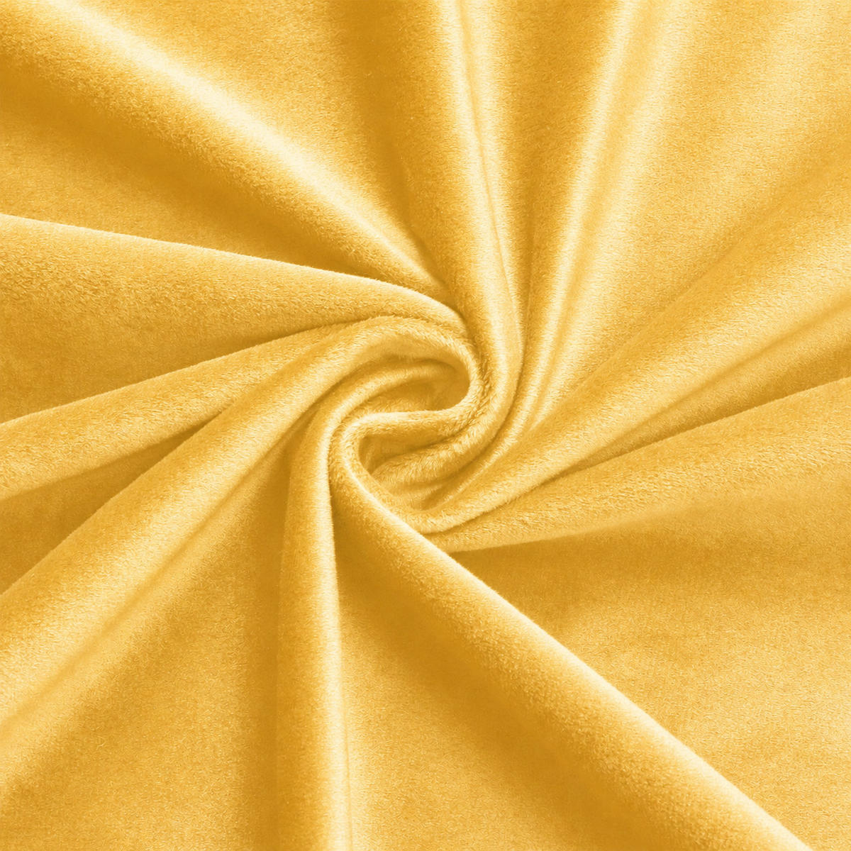 VORHANG Ösen Samt 140/145 cm Gelb - Gelb, Textil (140/145cm) - TiborTex