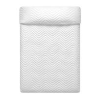 TAGESDECKE arista 240x260 cm (bett 135/140/150) weiss - Weiß, Textil (240/260cm) - Happy Friday