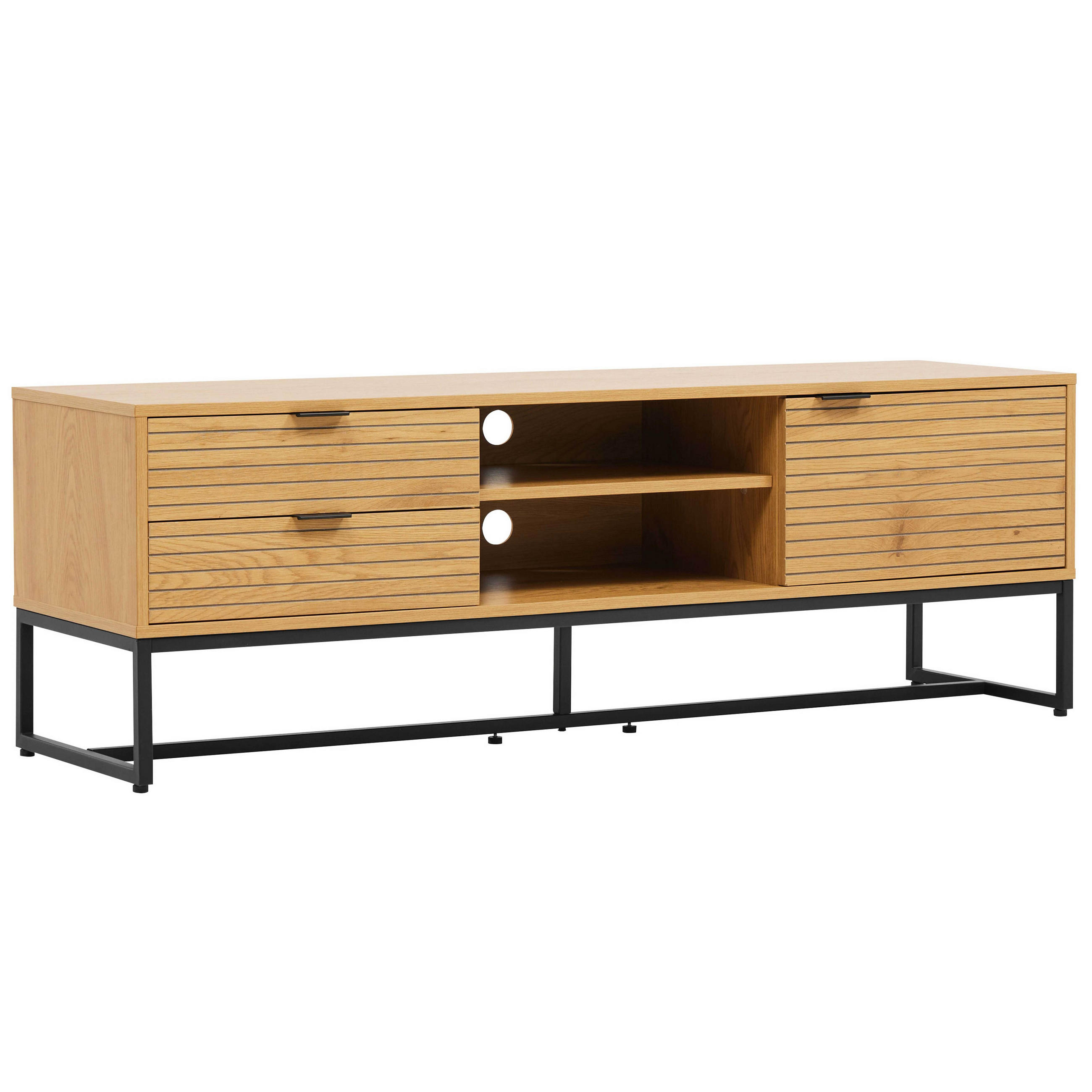 TV-MÖBEL 150 cm, Holz - Braun, Holz (40/50/150cm) - Oviala