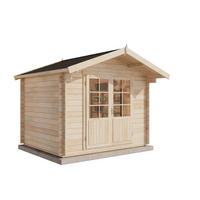 GARTENHAUS Holz Roger - Pinienfarben, Holz (320/250/300cm) - Alpholz