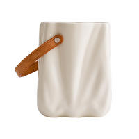 VASE 12,5 x 12,5 x 16 cm - Weiß, Keramik (8.5cm) - LIBRATON