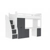 KINDERBETT Zuzia plus grau - Grau, Holzwerkstoff - roe furniture