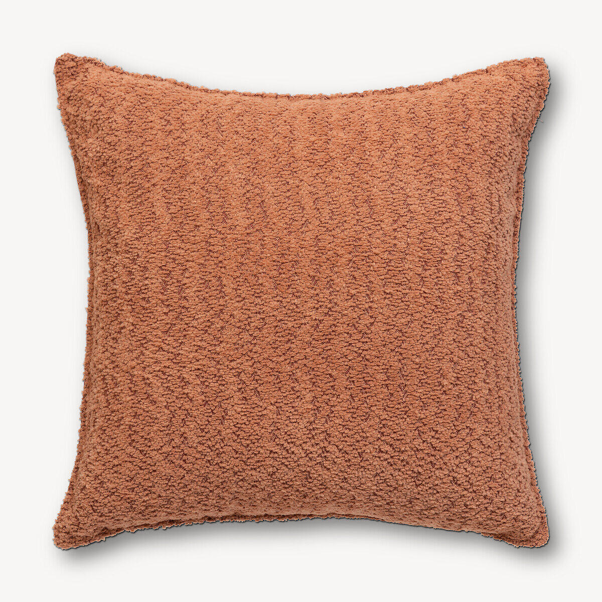 DEKOKISSEN Bouclé Soana 45/45 cm - Terracotta, Textil (45cm) - Atmosphera Createur d´interieur