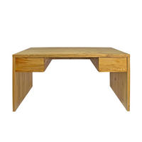 EICHENSCHREIBTISCH mit Schubladen DAVOS I - Eichefarben, Holz (75/170/75cm) - Rawood Furniture