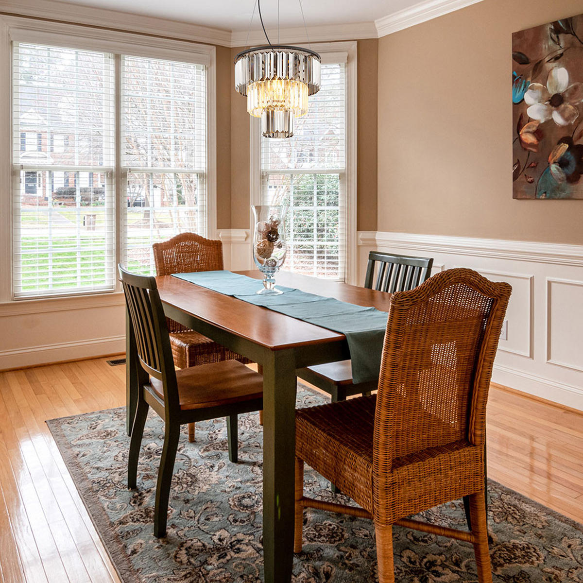 LED HÄNGELEUCHTE Metall Kristalloptik Schwarz - Schwarz, Glas (40/40/120cm) - Globo Lighting