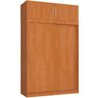 KLEIDERSCHRANK Erlefarben 245/150/60 - Erlefarben, Holzwerkstoff (150/245/60cm) - RAUMHIRSCH FURNITURE