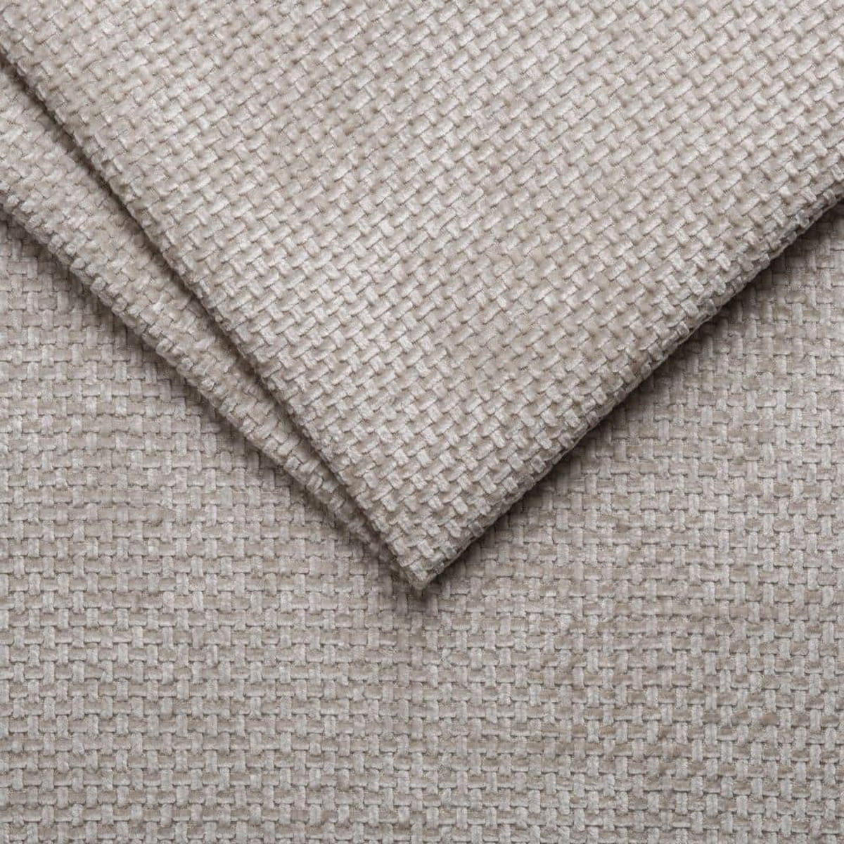 BIGSOFA mit Schlaffunktion und Bettkasten - Beige/Hellgrau, Holz/Kunststoff (256/91/112cm) - ed exciting design