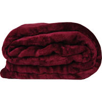 KUSCHELDECKE "Celina" Aubergine 60x80 cm - Aubergine, Textil (60/80cm)