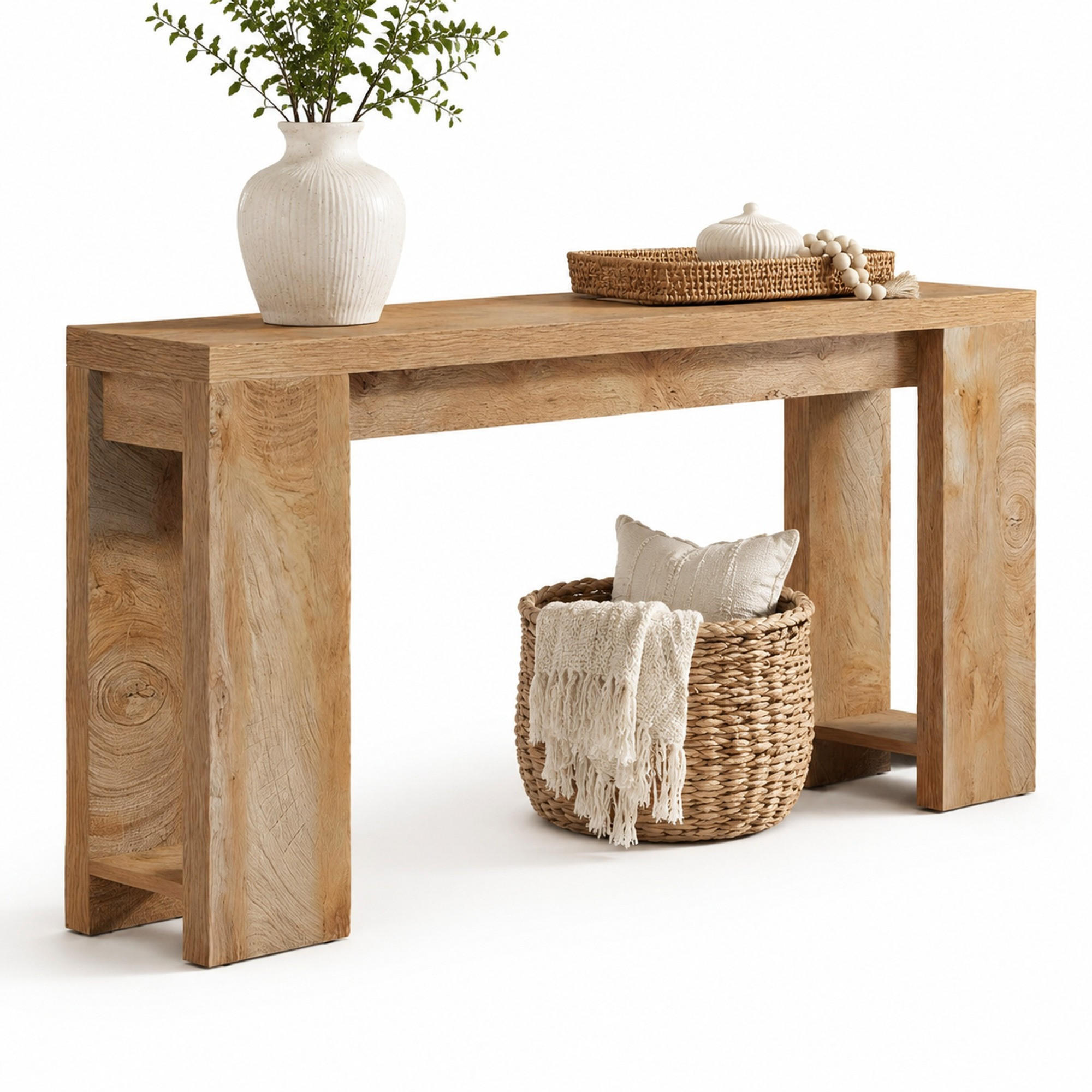Meubliv Konsolentisch Braun 29.5x85x160 cm