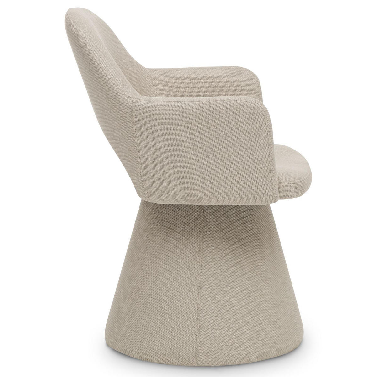 STUHL BAOMA beige - Beige, Textil (62/87/62cm) - IDIMEX