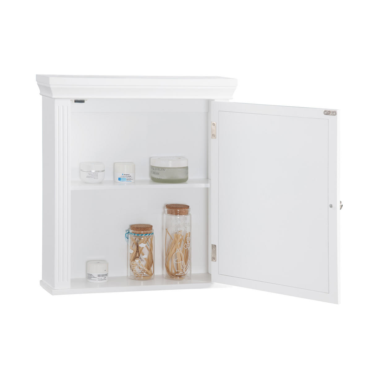 HÄNGESCHRANK Weiß - Weiß, Holzwerkstoff (14/50.8/50.8cm) - Teamson Home