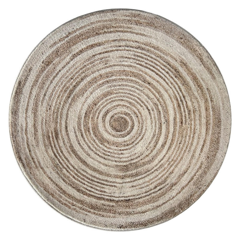 DESIGNTEPPICH Brady Beige 150x150 cm - Multicolor, Textil (150/150cm) - Vercai Rugs