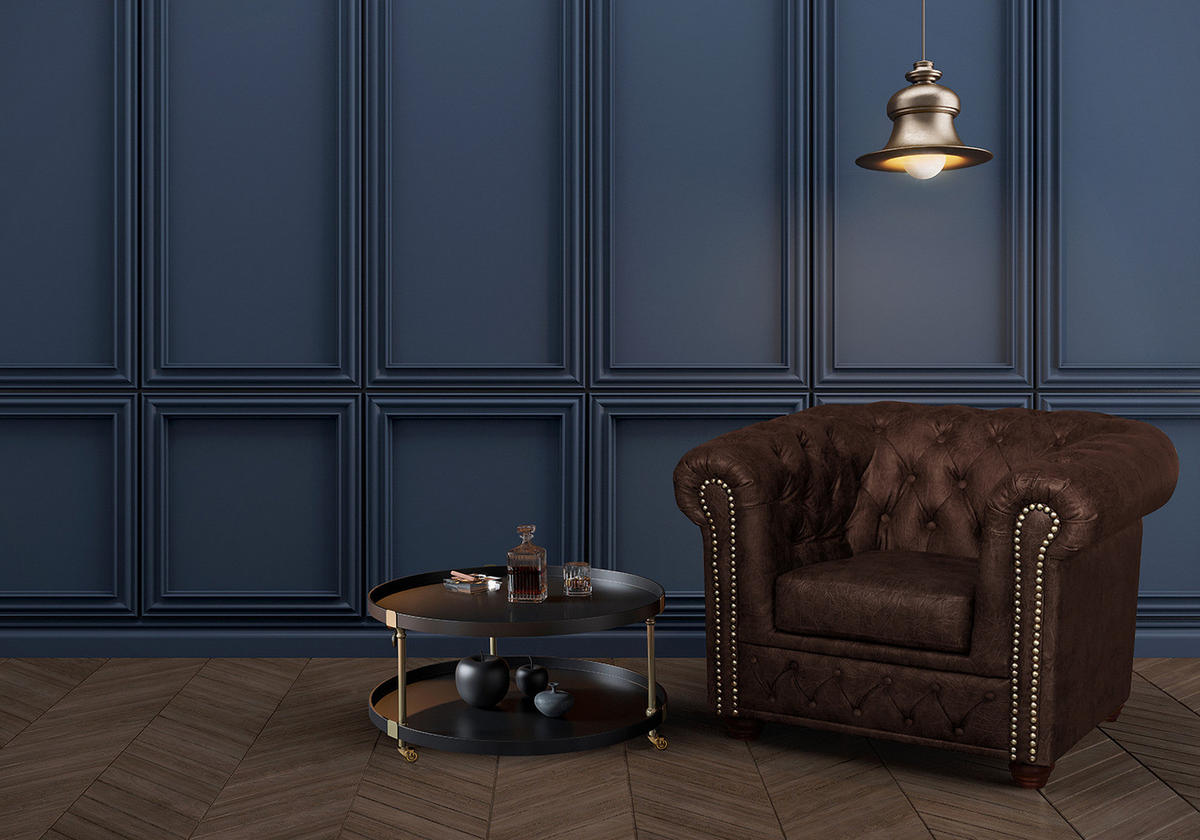 SESSEL - Dunkelbraun, Birkenholz/Kunststoff (104/72/86cm) - home24