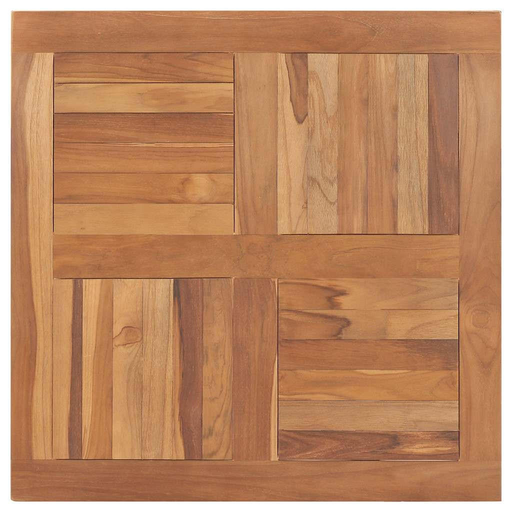 vidaXL Tischplatte Braun 80x2.5x80 cm