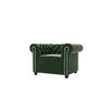 CHESTERFIELD-SESSEL Nyx Flasche grün Samt - Smaragdgrün/Braun, Holz/Textil (94/72/86cm) - S-Style Möbel
