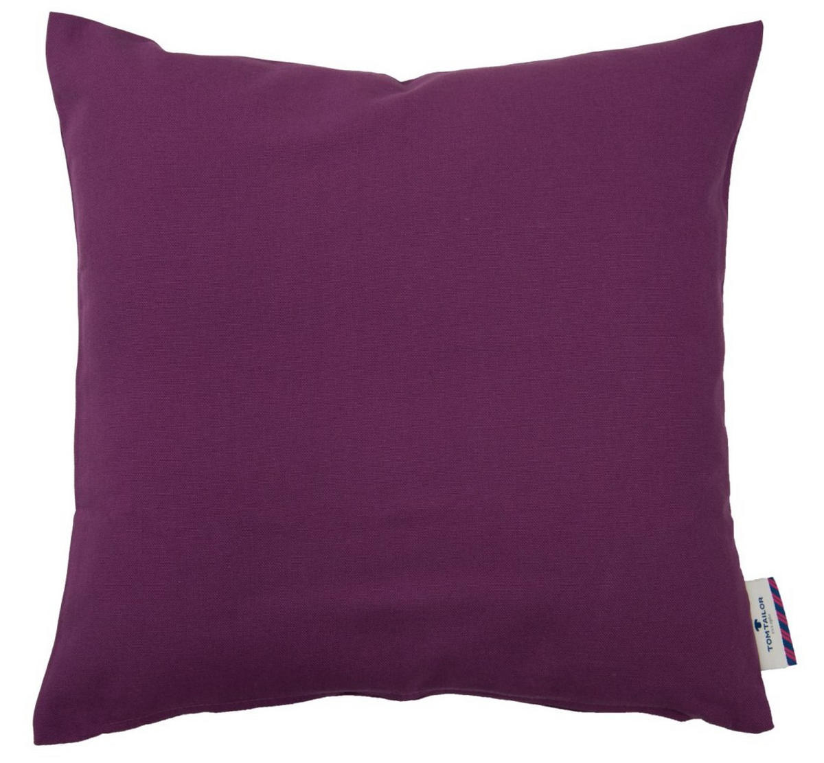 ZIERKISSENHÜLLE Dove brombeer 40x40cm - Brombeere, Textil (40/40cm) - Tom Tailor