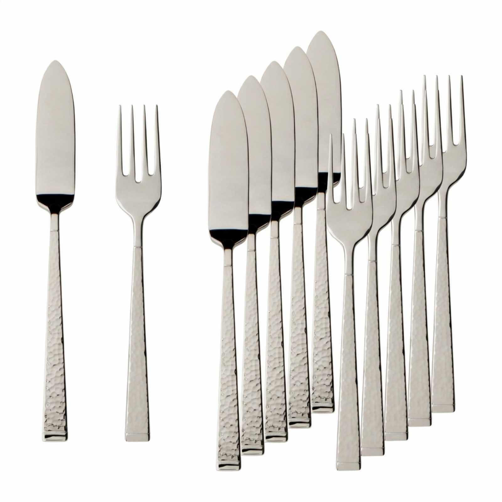 FISCHBESTECK Blacksmith silber 6er Set - Silberfarben, Metall - Villeroy & Boch