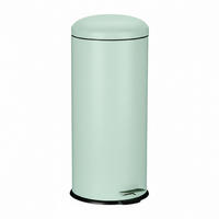 KOŠ na odpad - tyrkysová, kov/plast (33/68/29cm) - Relaxdays