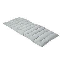 BANKAUFLAGE 2-Sitzer grau 108/42/5 cm - Grau, Textil (108/42/5cm) - Homescapes