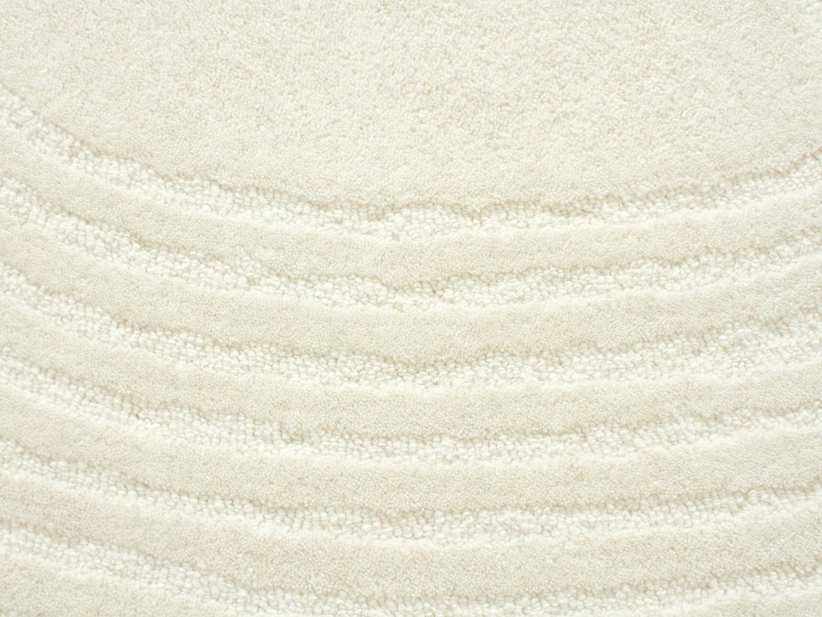 WOHNZIMMERTEPPICH - 160 cm x 120 cm - stoff - elfenbeinfarben Velima - Weiß, Textil (160/120cm) - Vente-Unique