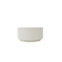 COUCHTISCH ROME Rund Mittel aus Beton 86 x 86 x 41 cm - Creme, Naturmaterialien (86/86/41cm) - Elementi