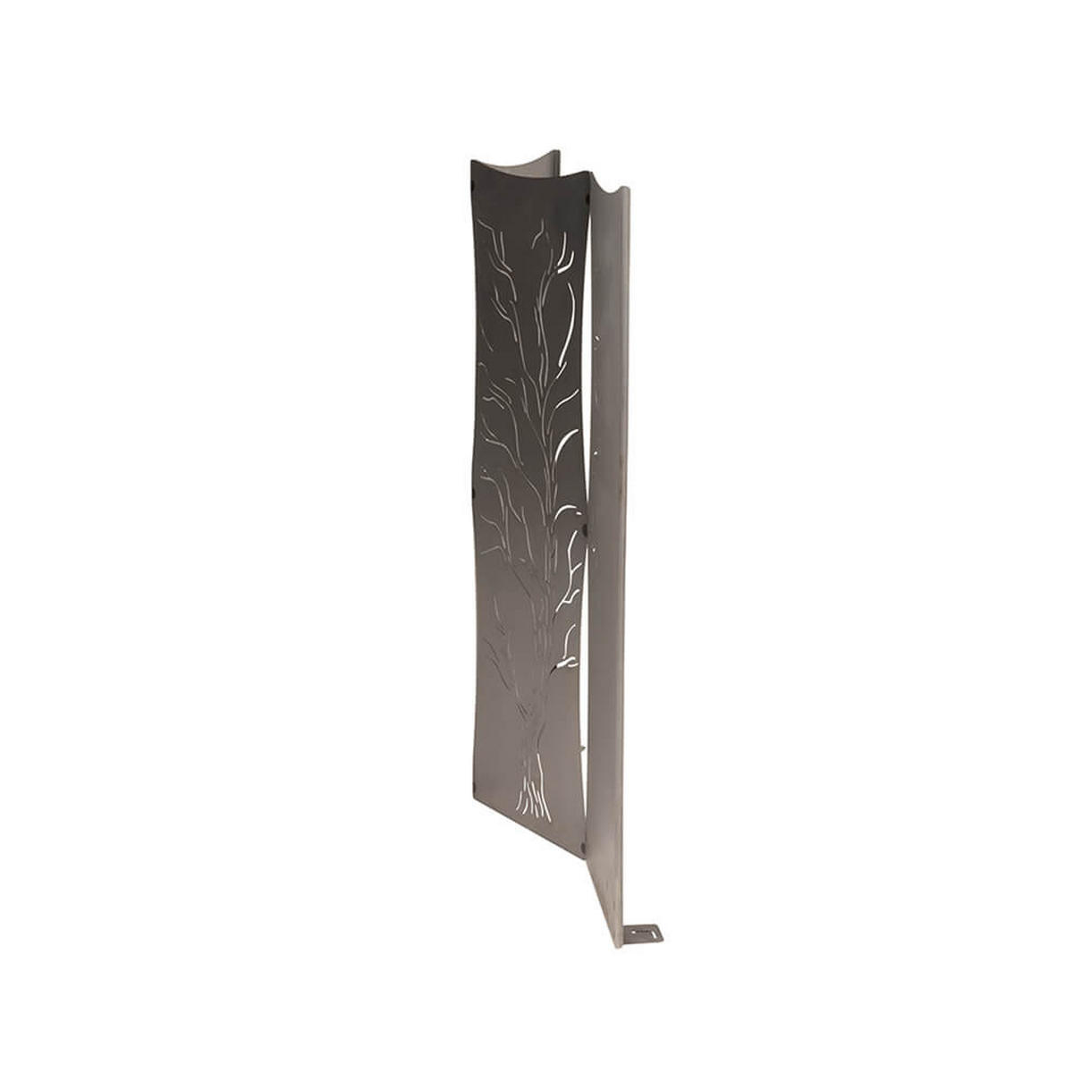 SICHTSCHUTZZAUN TREEFLOW - Orange, Metall (41.5/120cm) - Home Deluxe