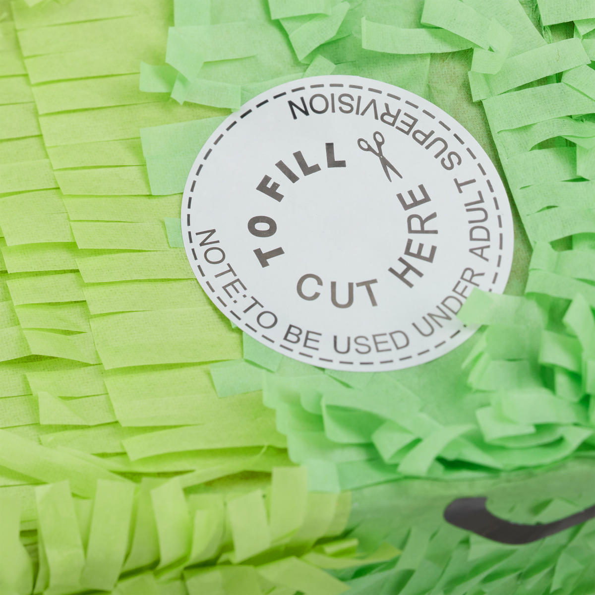 DINO Pinata - Grün, Papier (43/36/9cm) - Relaxdays