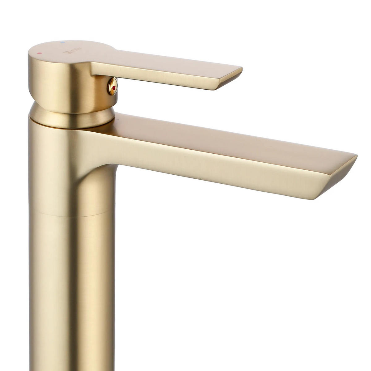 WASCHBECKENARMATUR Rea Argus Gold Brush High - Goldfarben, Metall (4.5/28.5/14.5cm) - REA