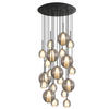 GALERIELEUCHTE Belluna 20-flammig Klar Ø 14/24cm - Klar, Glas (24/24/45cm) - s.luce