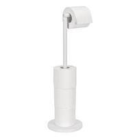 TOILETTENPAPIERHALTER in 1 Weiß 18/26/54 cm - Weiß, Metall (26/54/18cm) - Wenko