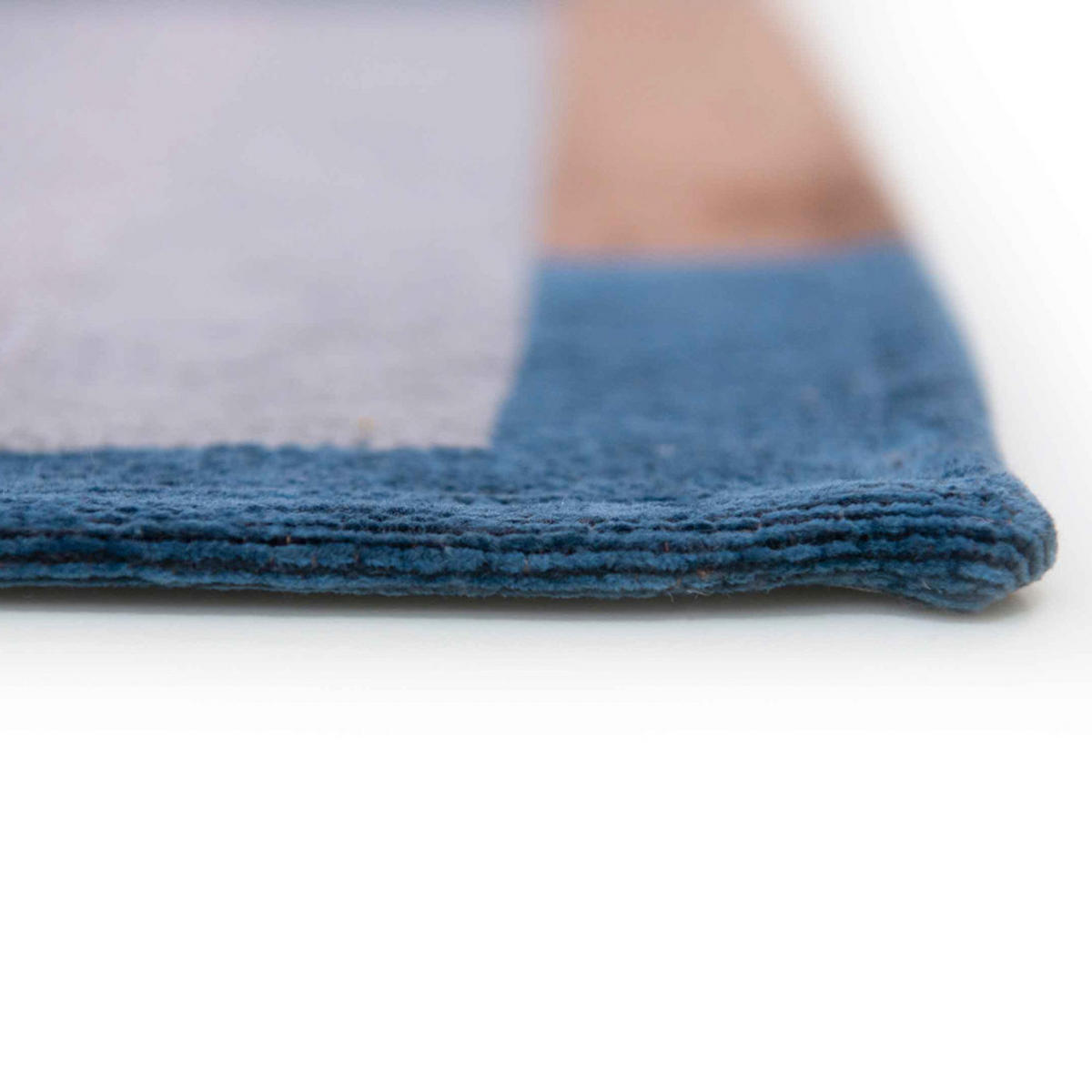 TEPPICH Camel Blue Nuance Module 80/250 cm - Blau, Kunststoff/Textil (80/250cm) - Louis De Poortere