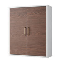 HÄNGESCHRANK Weiß-Braun - Weiß, Holzwerkstoff (18.4/61.6/61.6cm) - Teamson Home