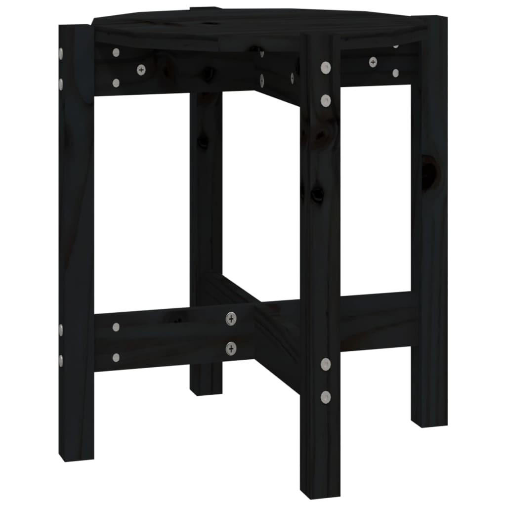 furnicato Couchtisch Schwarz 42.5x45x42.5 cm