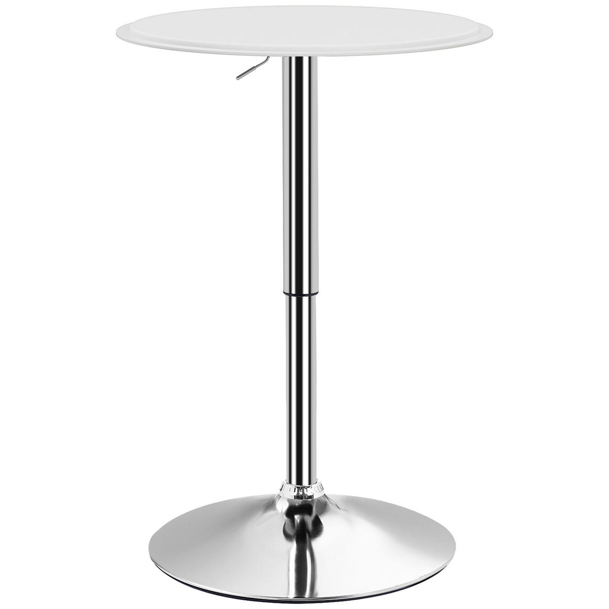 BARTISCH Weiß 1 Stück - Weiß, Metall (63/63/93cm) - GiPP
