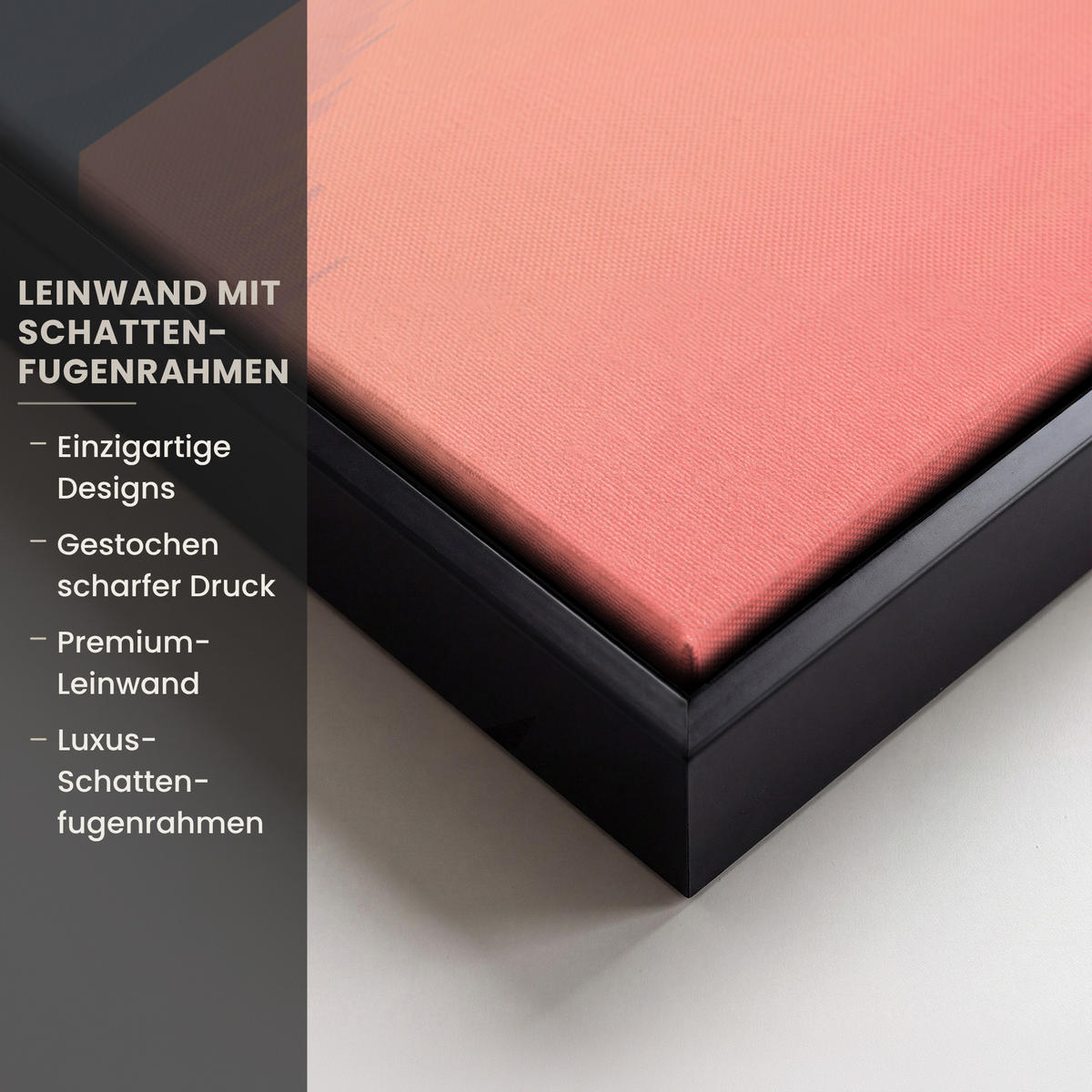 LEINWAND Bilder mit Rahmen - Segelboot - Rosa Meer - Sonnenuntergang - Berge - 70x100 - Rosa, Textil (70/100cm) - MuchoWow