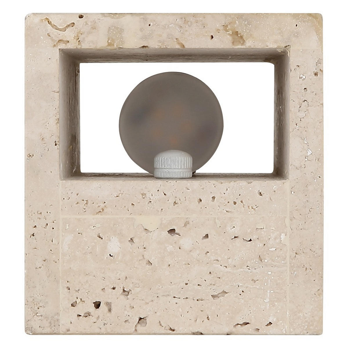 WANDLEUCHTE ROJAS Metall weiß matt LED Up-&-Down - Weiß, Metall (8/16/8cm) - Globo Lighting