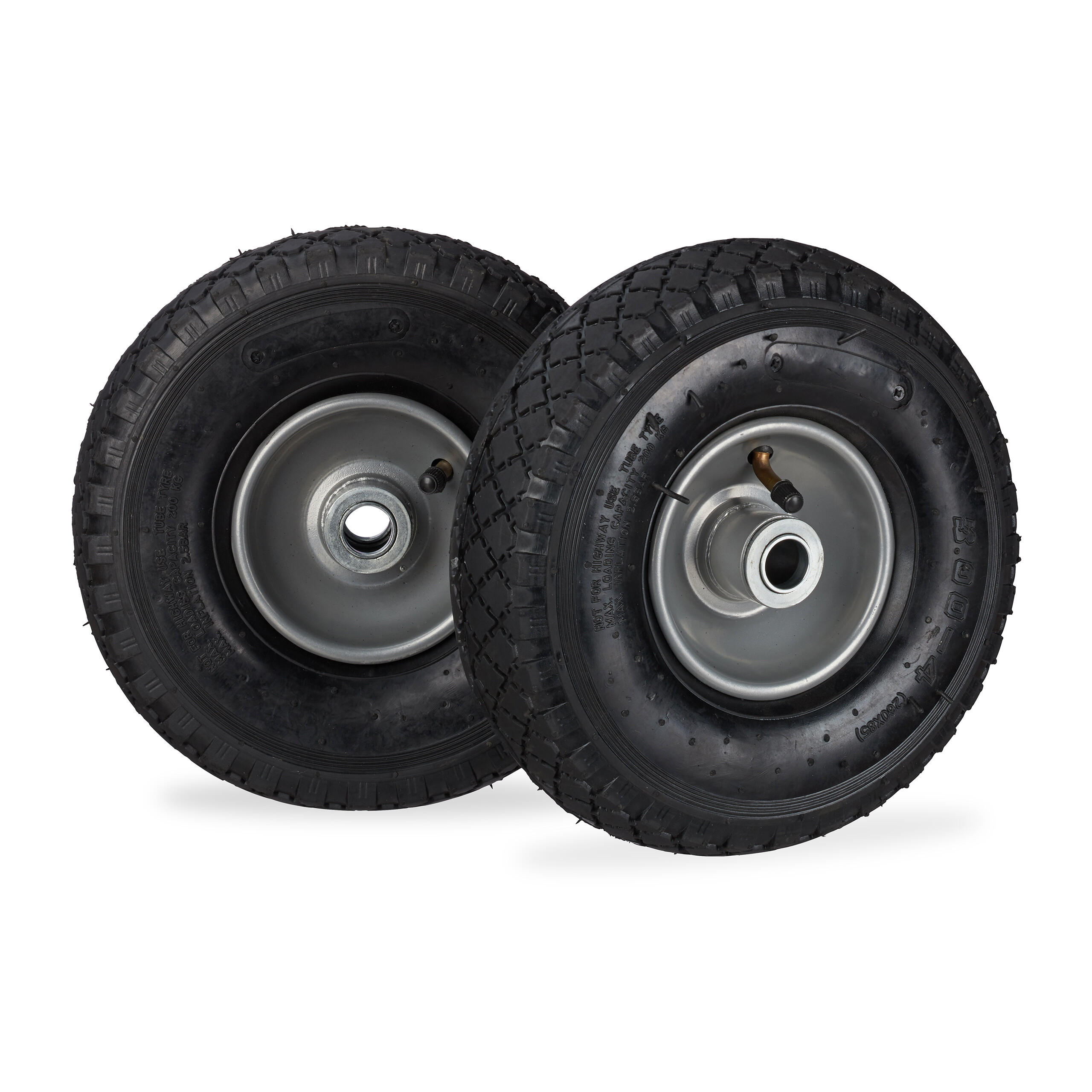 ROATA Negru Gri set-2 gonflabil 26 cm
