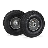 2XSACKKARRENRAD - Multicolor, Kunststoff/Metall (26/8.5/26cm) - Relaxdays