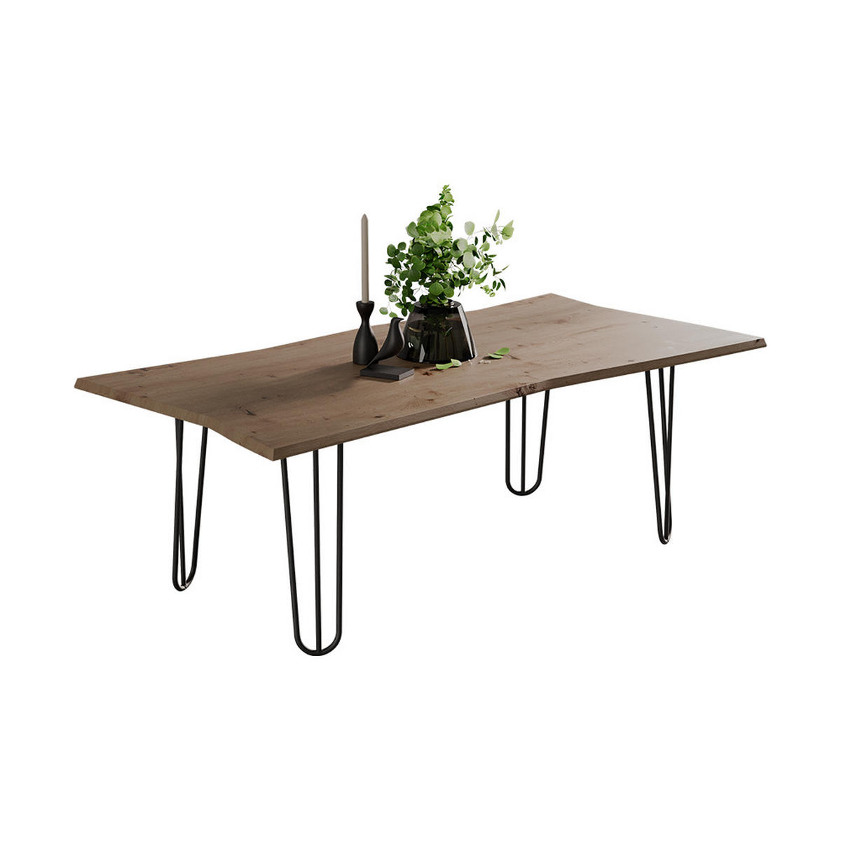 COUCHTISCH Yan Artisan 120 x 60 cm - Hellgrau, Holzwerkstoff (60/120/40cm) - Vicco