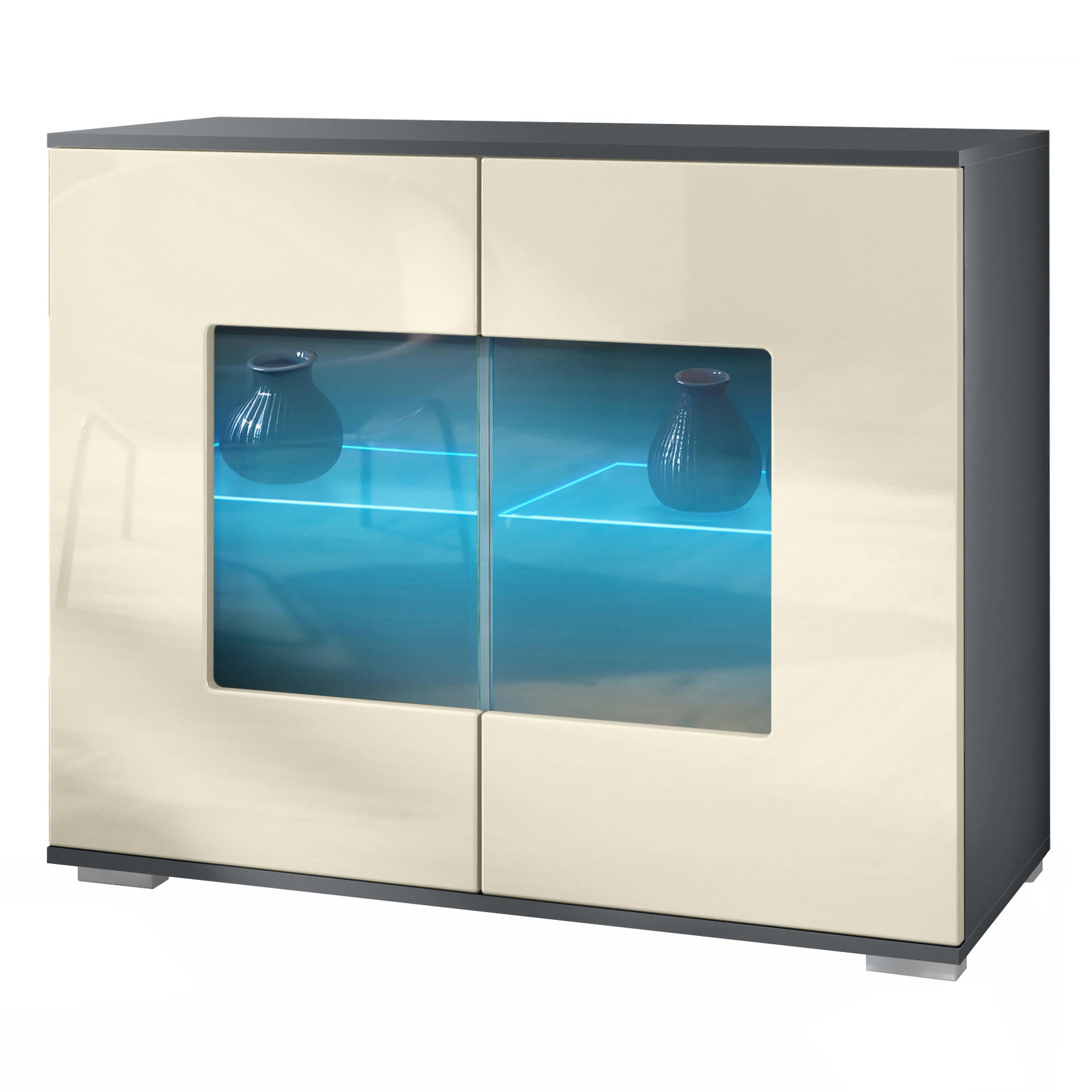 Vladon Kommode Creme 92.5x75.5x35 cm