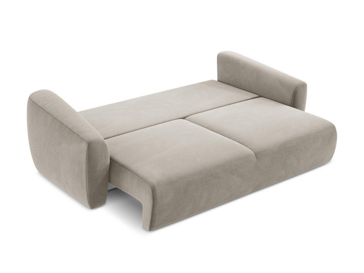 SOFAELEMENT Links Chenille Stoff Blau - Blau/Schwarz, Holzwerkstoff/Kunststoff (179/70/113cm) - Makamii