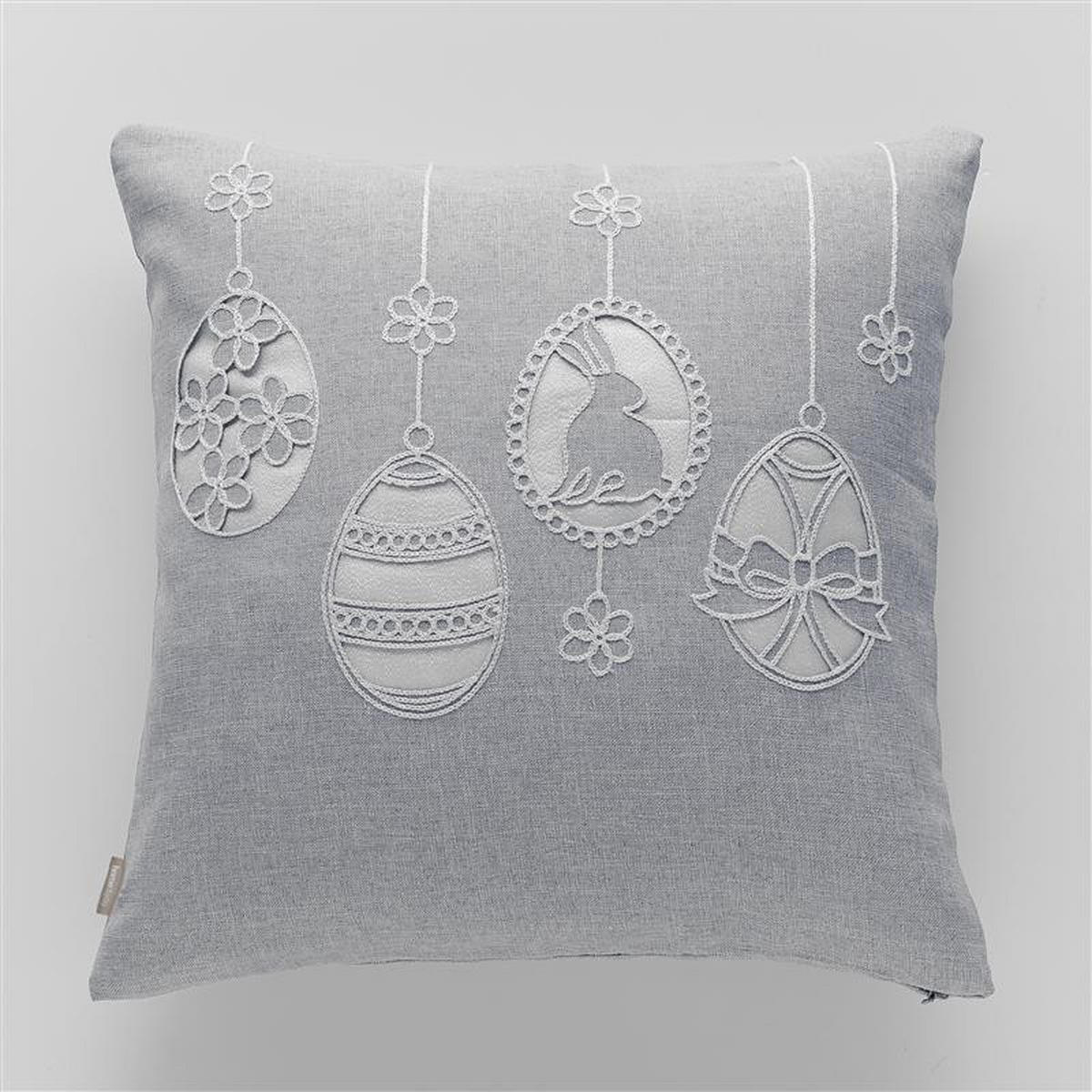 KISSENBEZUG Jumble - Grau, Textil (45/45cm) - home&you