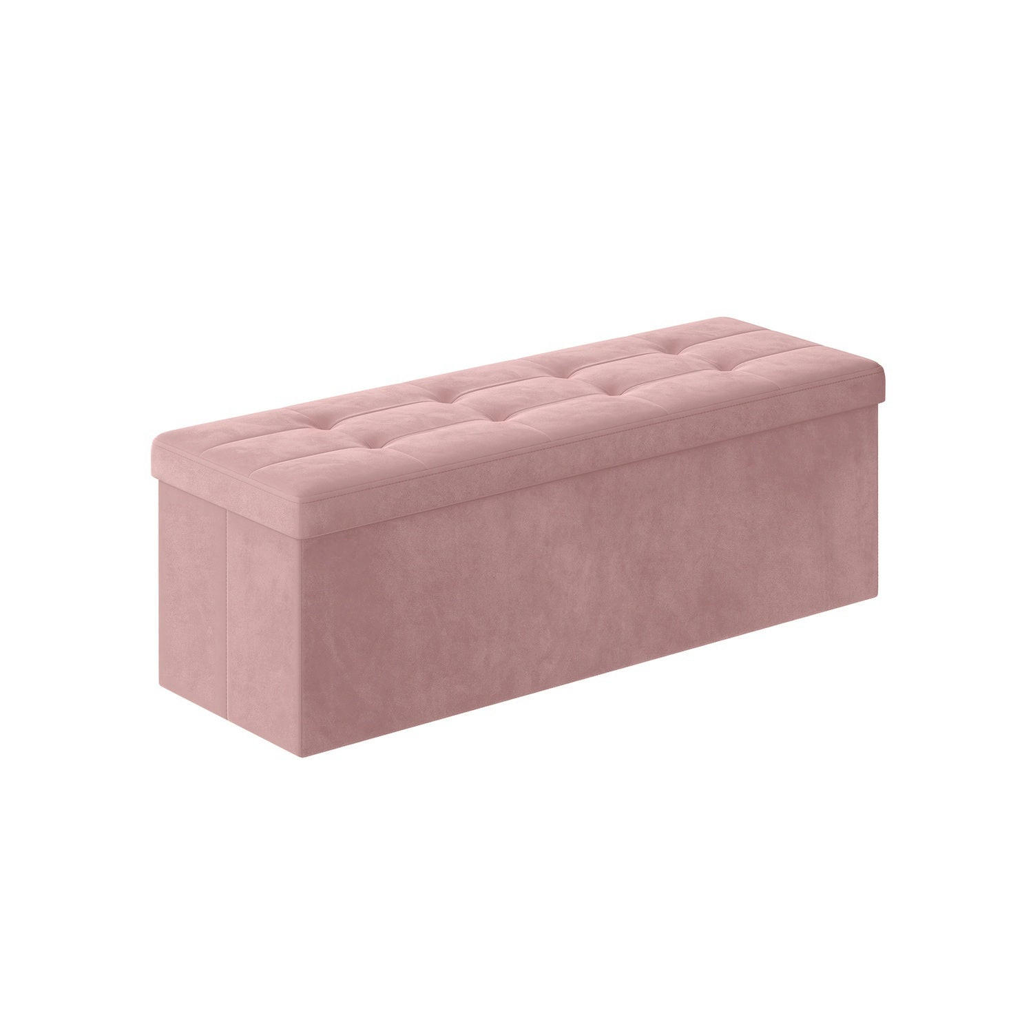 SITZTRUHE NIAMEY - Rosa, Holzwerkstoff (110/38/38cm) - Hansiro