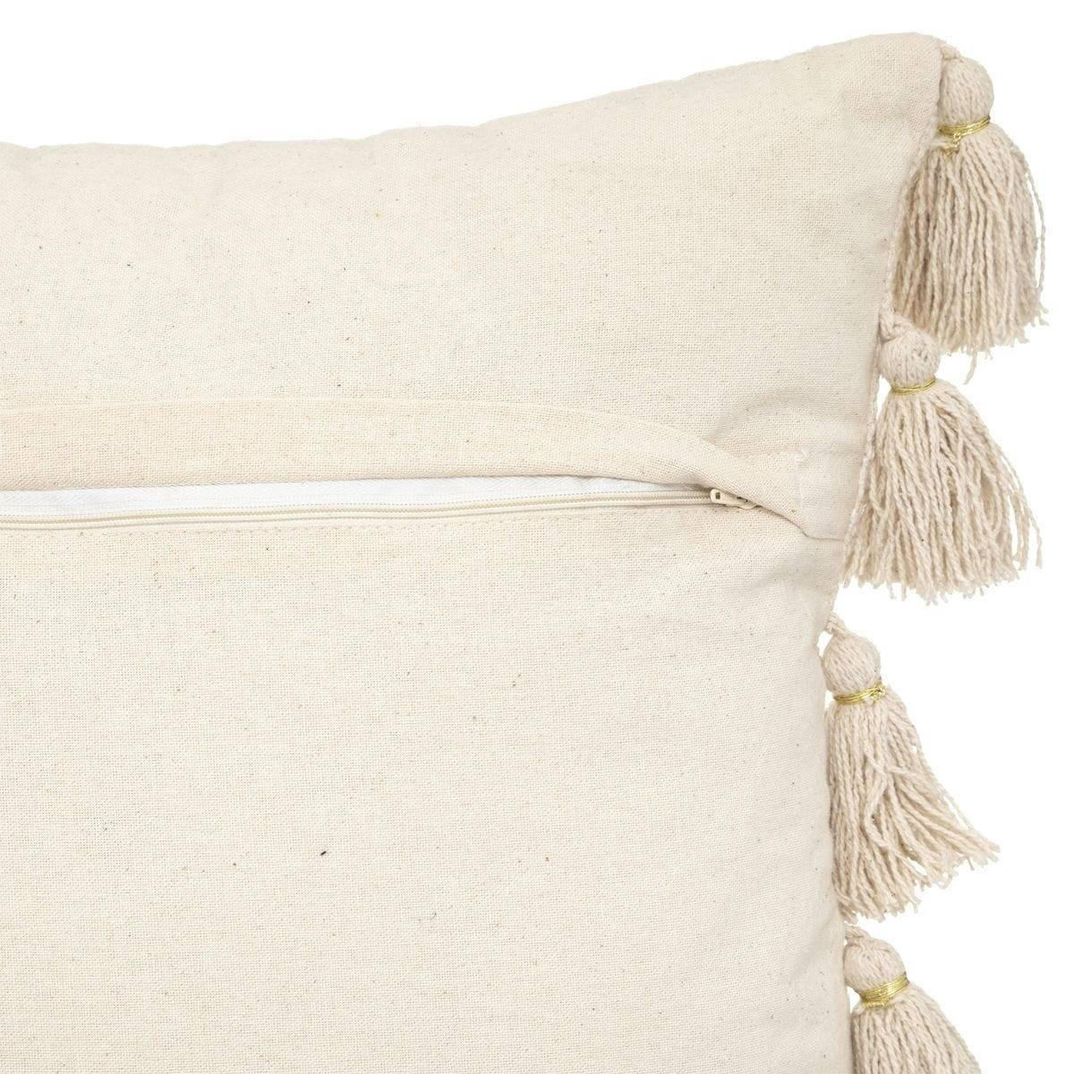 ZIERKISSEN 50/50 cm - Beige, Naturmaterialien (18/50cm) - Atmosphera Createur d´interieur