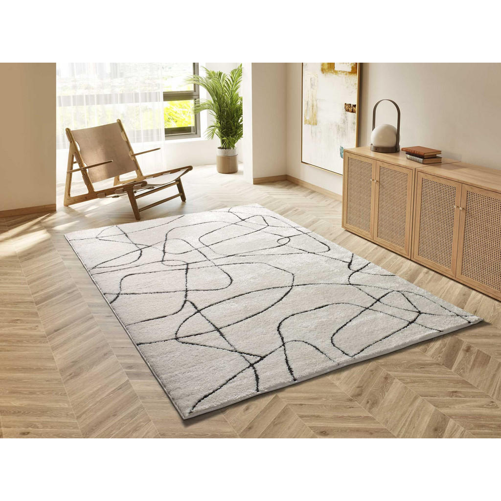 Thumbnail - Atticgo Webteppich, Weiß, Textil, Mode, Rechteckig, 160x230 cm, Oeko-Tex® Standard 100, antistatisch, Teppiche & Böden, ...
