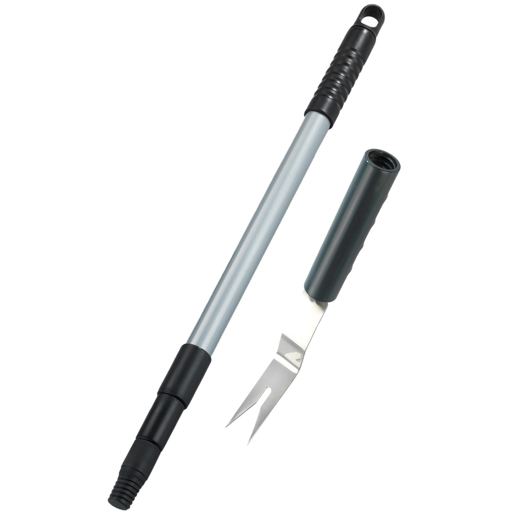 UNKRAUTSTECHER Teleskopgriff - Grau, Metall (146/3/4cm)