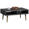 COUCHTISCH Isla Anthrazit 100/50/46 cm - Anthrazit, Holzwerkstoff (50/100/46cm) - Matkam Möbel