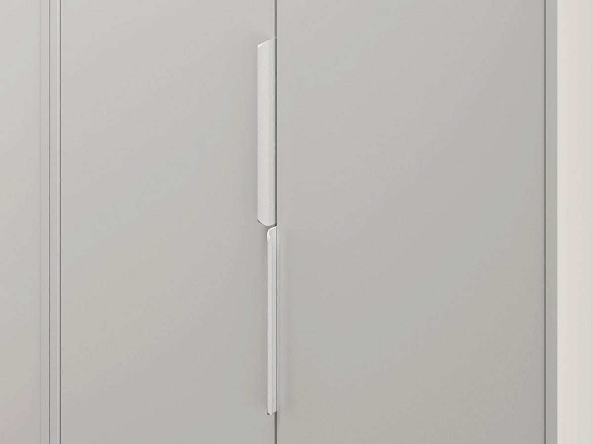 KLEIDERSCHRANK – 82 cm – Torino – Weiß - Weiß, Holzwerkstoff (82/196/53cm) - hi-markt